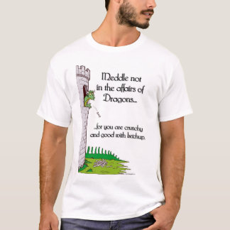 Camiseta Intrometa não nos casos dos dragões…