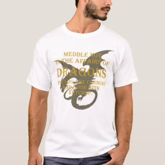 Camiseta Intrometa não nos casos dos dragões