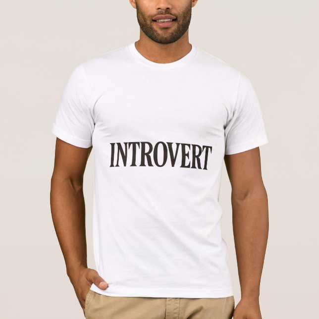 Camiseta Introvert T-Shirt (Frente)