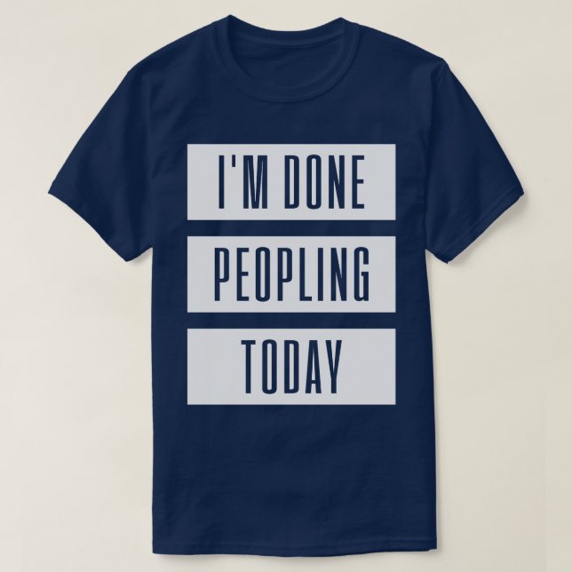 Camiseta introvertido 1 (Frente do Design)