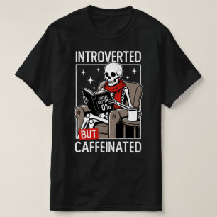 Camiseta Introvertido Mas Bateria Social Cafaquinada Esquel
