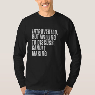 Camiseta Introvertido Mas Disposto a Discutir a Fabricação
