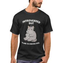 Introvertido Mas Disposto a Discutir Gato Amante d