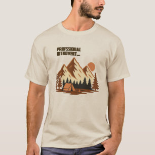 Camiseta Introvertido Montanhista Profissional