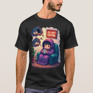 Camiseta Introvertido Não Perturbe Arte Pixel Bateria Socia