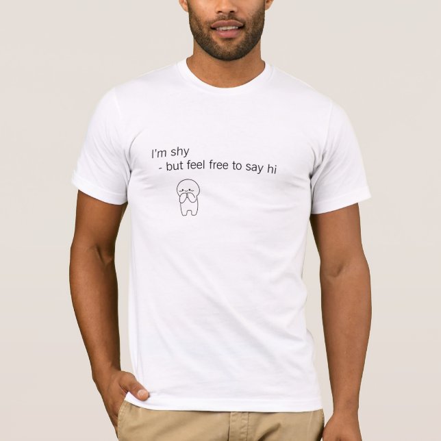 Camiseta Introvertidos que Flertam Sinta-se à vontade para  (Frente)