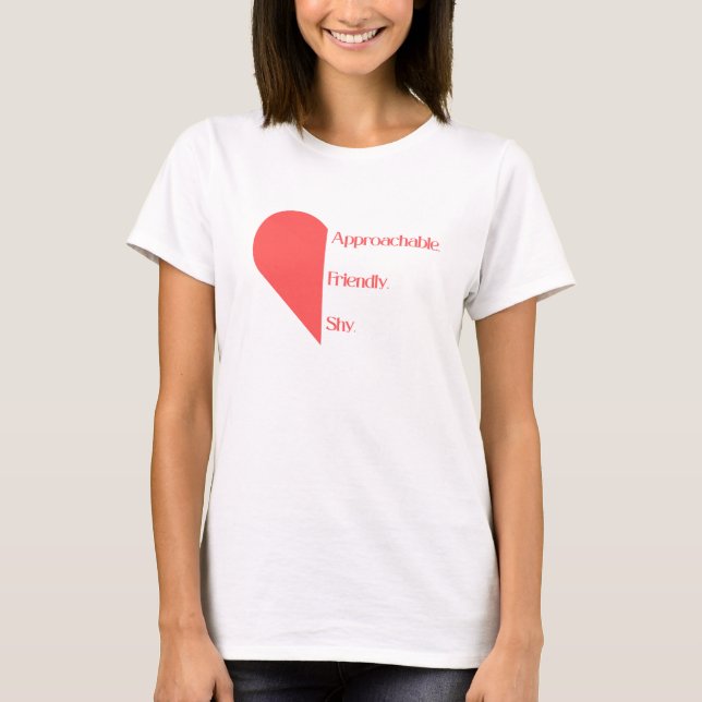 Camiseta Introvertidos Sedutores Abordagem Acolhedora Tímid (Frente)