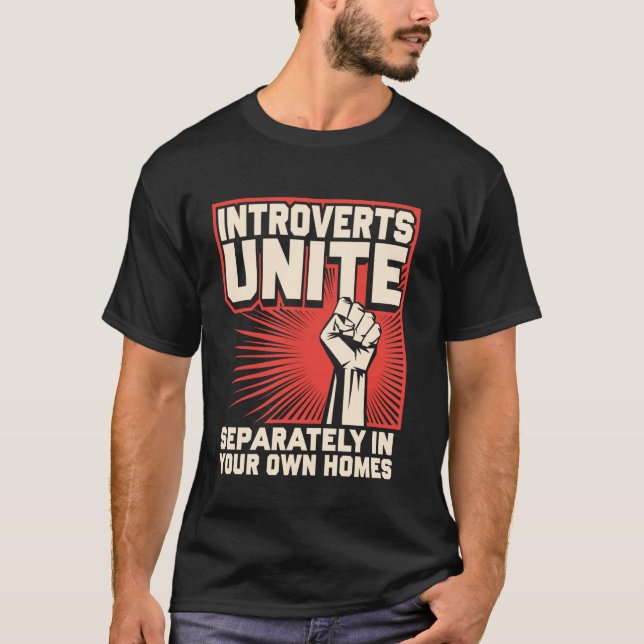 Camiseta Introvertidos Unam-se  1 (Frente)