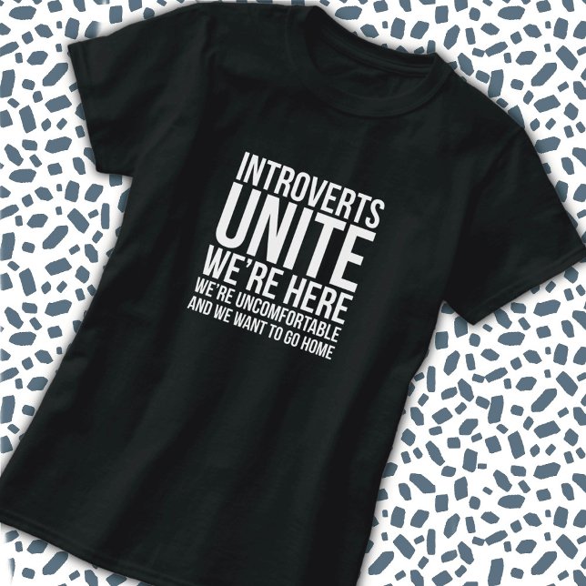 Camiseta Introvertidos Unidos (Criador carregado)