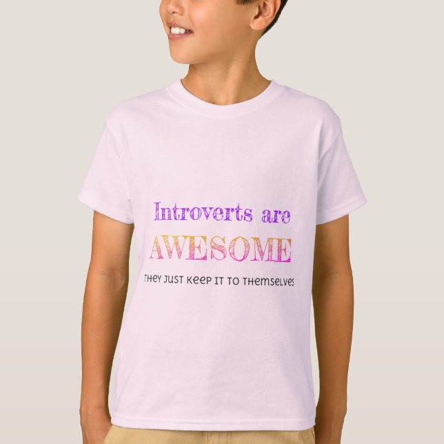 Camiseta Introverts é impressionante (Frente)