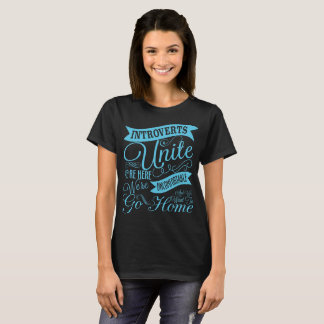 Camiseta Introverts unem o t-shirt