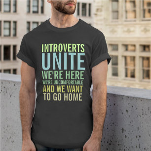 Camiseta Introverts unem-se