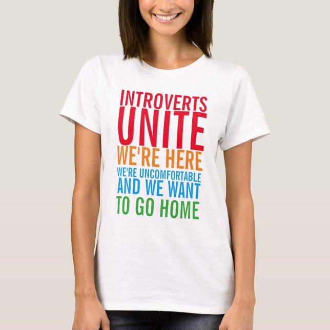 Camiseta INTROVERTS UNITE T-Shirt (Frente)