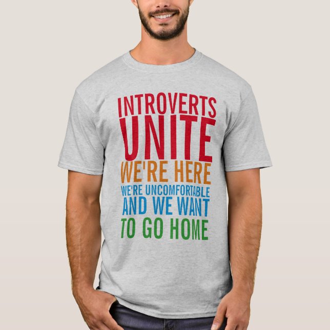 Camiseta INTROVERTS UNITE T-Shirt (Frente)