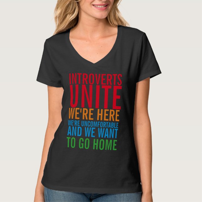Camiseta INTROVERTS UNITE T Shirt (Frente)