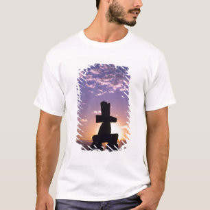 Camiseta Inukshuk Territórios do Noroeste, Canadá