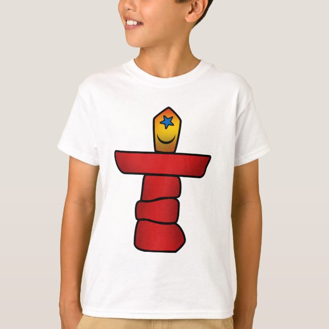 Camiseta Inuksuk, Nunavut, Canadá (Frente)