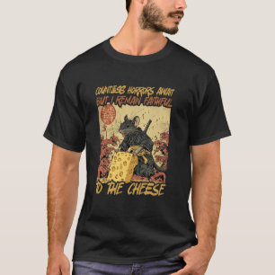 Camiseta Inúmeras Horrores Esperam Mas Eu Permaneço Fiel A