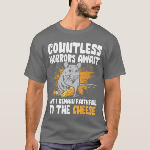 Camiseta Inúmeras Horrores Esperam Mas Eu Permaneço Fielohe
