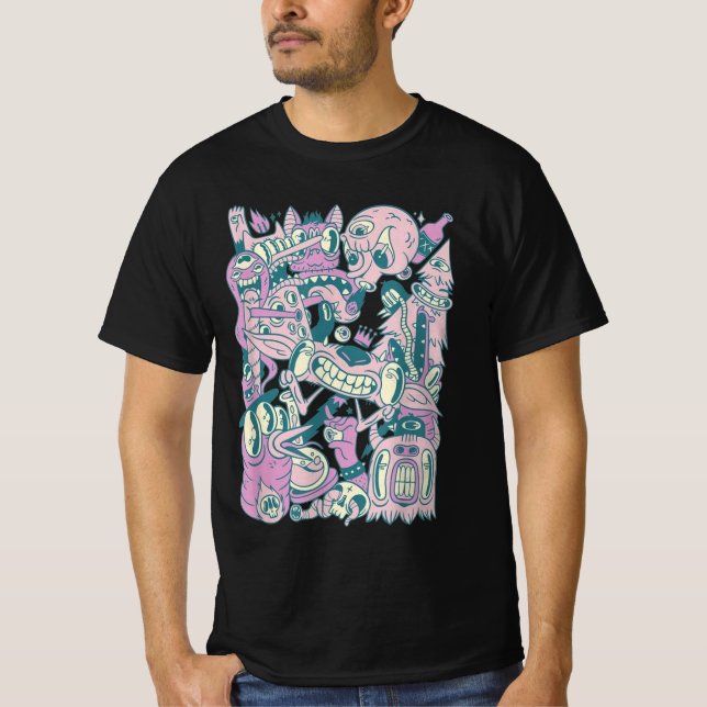 Camiseta Invader zim clássico (Frente)