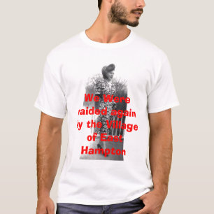 Camiseta invadido, a vila do t-shirt do leste de Hampton