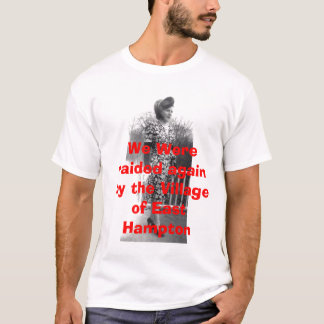 Camiseta invadido, a vila do t-shirt do leste de Hampton