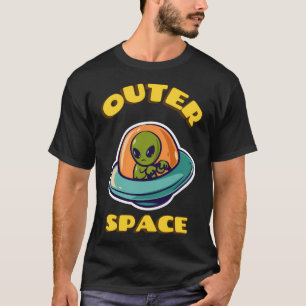 Camiseta Invasão Alienígena OVNI Marte Espaço Sideral