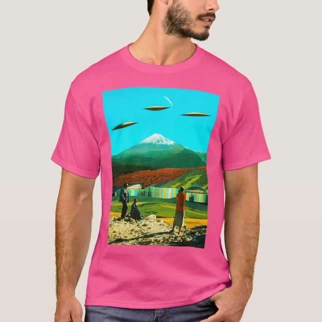 Camiseta Invasão de alienígena Ativa (Frente)