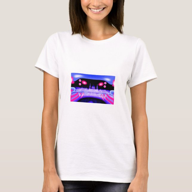 Camiseta invasão de alienígenas (Frente)