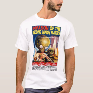 Camiseta Invasão dos jogadores de Redding Improv