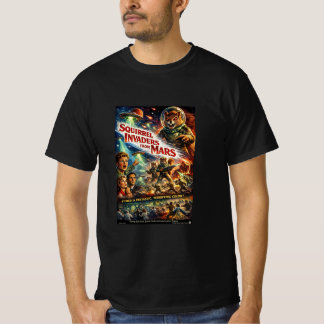 Camiseta Invasores Esquilos de Marte