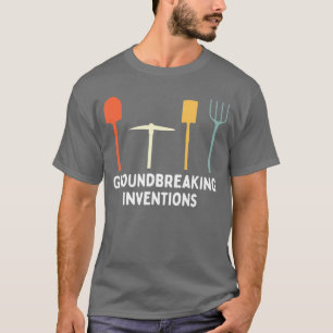 Camiseta Invenções Inovadoras Meme de jardinagem engraçado