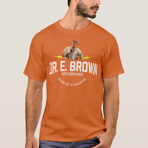 Camiseta Inventor cientista da Dr. E Brown Enterprises
