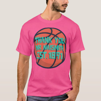Camiseta Inventor De Jogadores De Basquete - Presentes