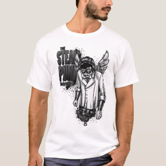 Camiseta Inventor Steampunk Futurista Retro Mecânico