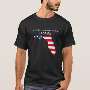 Camiseta Inverness Highlands South Florida EUA State Americ