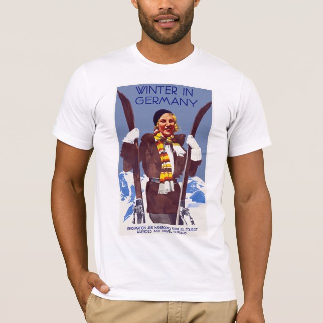 Camiseta Inverno na Alemanha (Frente)