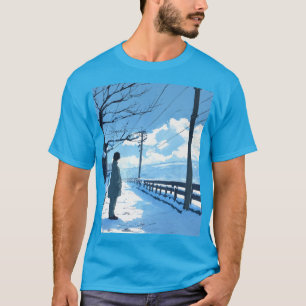 Camiseta Inverno Solitário - Nostalgia Anime dos anos 90