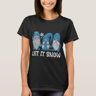 Camiseta Inverno Wonderland Gnomos Winter Snowy Gnomos Snow