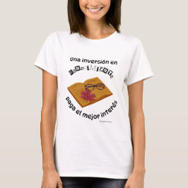 Camiseta inversão de una conocimiento pagamento el mejor in