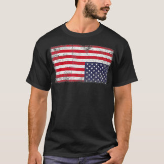 Camiseta Inverso da bandeira americana Incomodar os Estados
