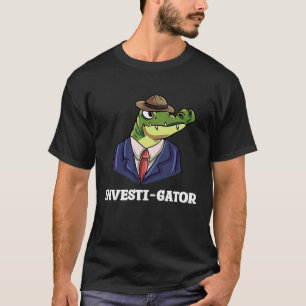 Camiseta Investi Gator Alligators Crocodilo Lizard Réptil
