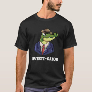 Camiseta Investi Gator Alligators Crocodilo Lizard Réptil