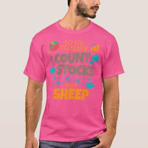 Camiseta Investidor De Ações A Ir Para O Sono Conto Existên