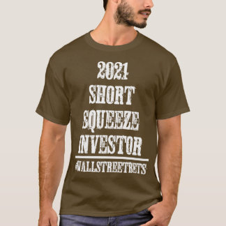 Camiseta Investidor de curto alcance em 2021