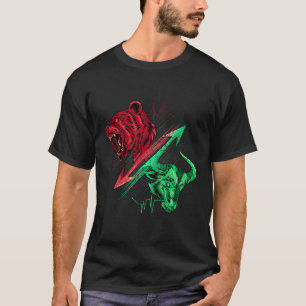 Camiseta Investidor No Mercado De Ações Da Bull E Dos Ursos