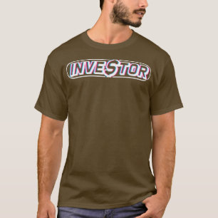 Camiseta Investidor no mercado de ações da Cryptomoney