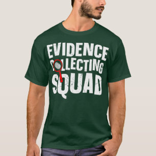 Camiseta Investigador Criminologista Cientista Forense