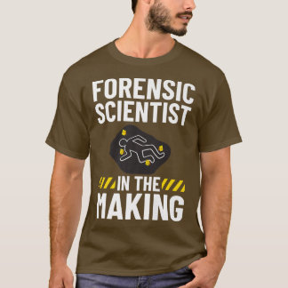 Camiseta Investigador da Cena de Crime do Técnico de Ciênci