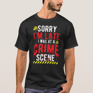 Camiseta Investigador da Cena do Crime Verdadeiro